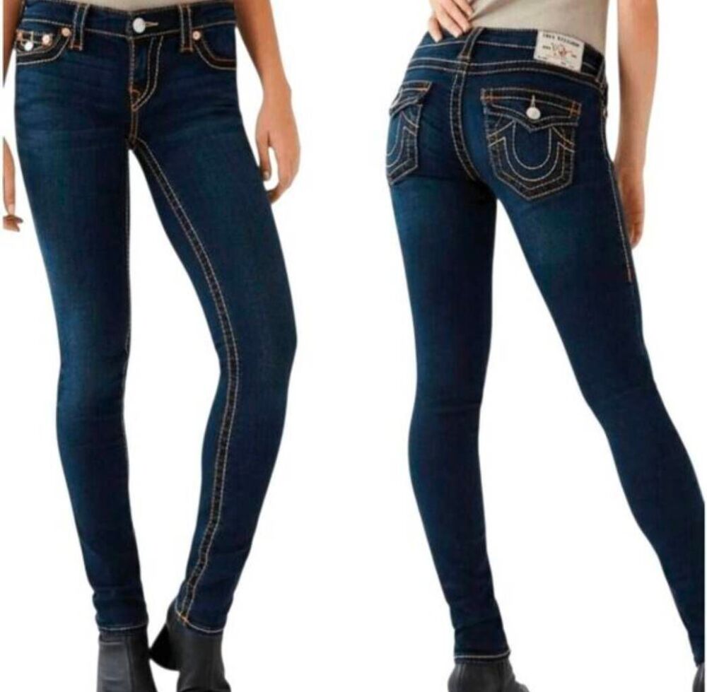 NWOT TRUE RELIGION Julie Low Rise Skinny Jeans Size 26
